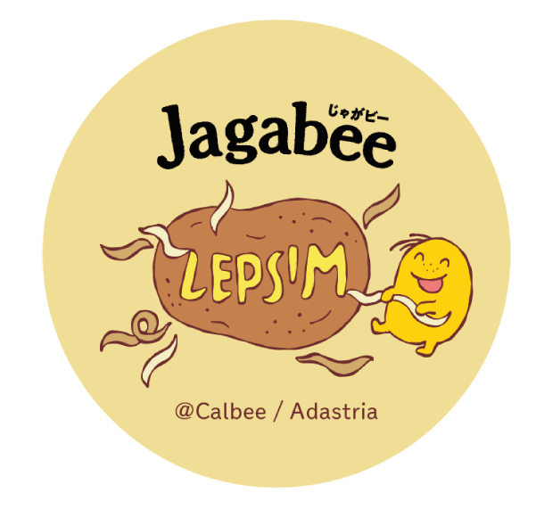 Jagabeeオリジナルコラボレーションステッカー